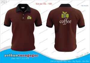 Mẫu Áo thun đồng phục quán cafe đẹp