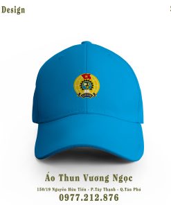 Nón mũ lưỡi trai công đoàn việt nam màu xanh