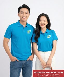 Áo thun đồng phục hội liên hiệp phụ nữ Việt Nam vải poly thái