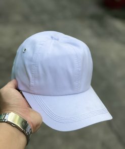 Nón mũ lưỡi trai màu trắng
