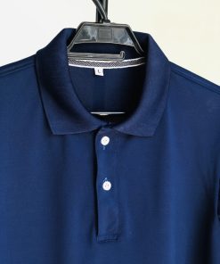 Áo thun cá sấu poly thái màu Xanh đen