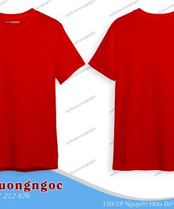 Áo Thun cổ tròn vải mè