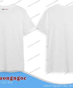 Áo Thun cổ tròn vải mè