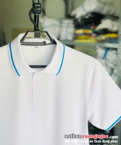 Áo Thun Polo màu Trắng sọc