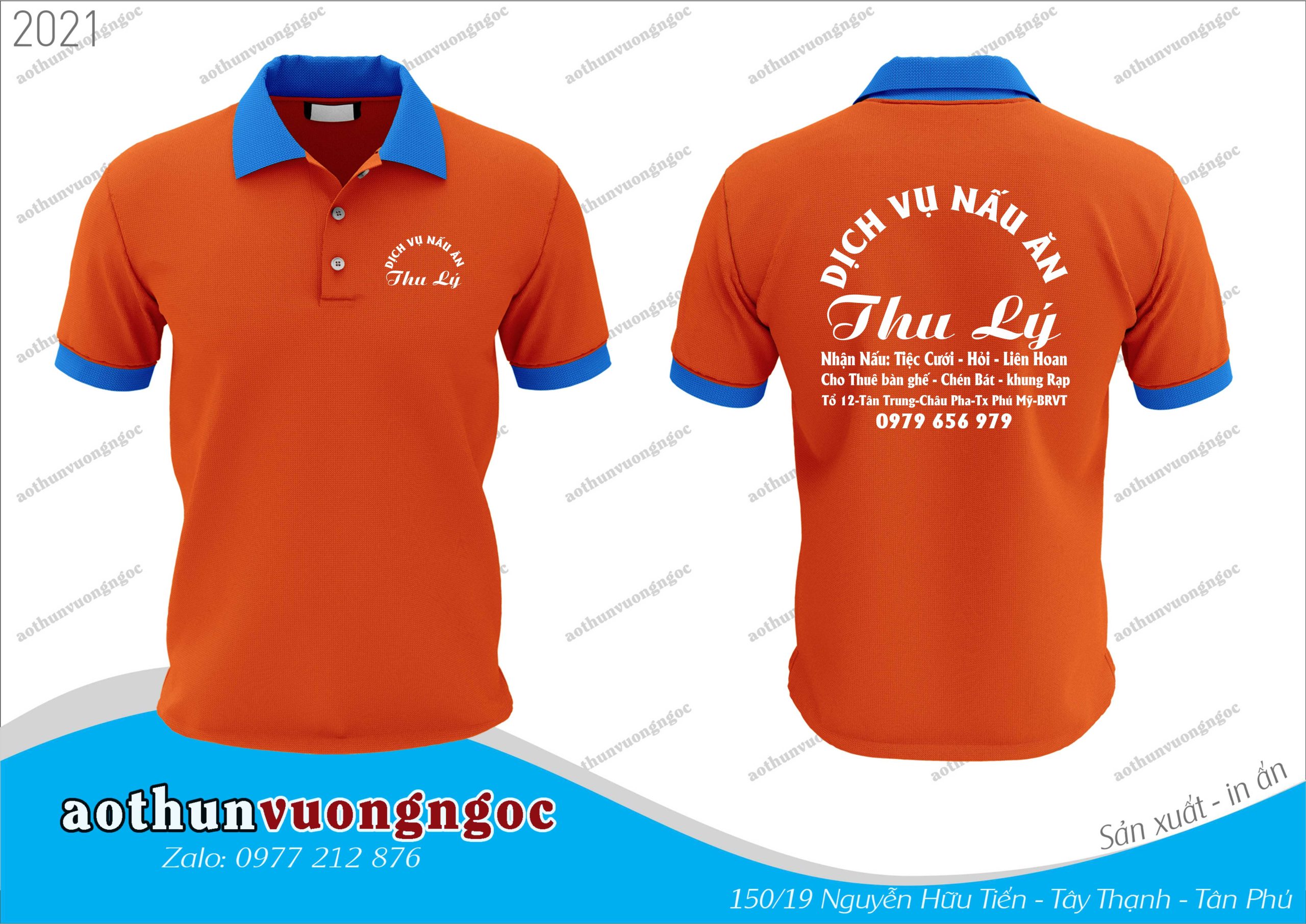 Mẫu Áo thun Dịch Vụ Nấu Ăn - Gia Chánh đám cưới