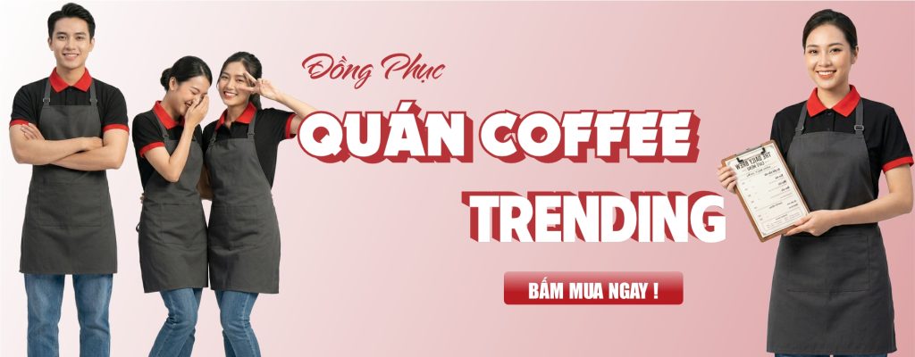 Mẫu áo đồng phục quán coffee đẹp