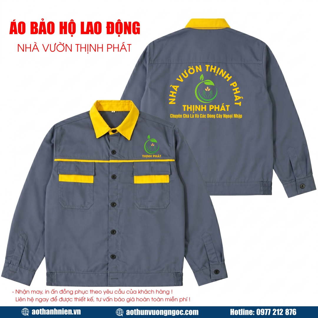 ÁO BẢO HỘ LAO ĐỘNG THỊNH PHÁT