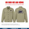 Mẫu Áo đồng phục bảo hộ lao động Tra Nguyen