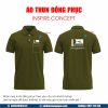 Áo thun đồng phục xanh rêu