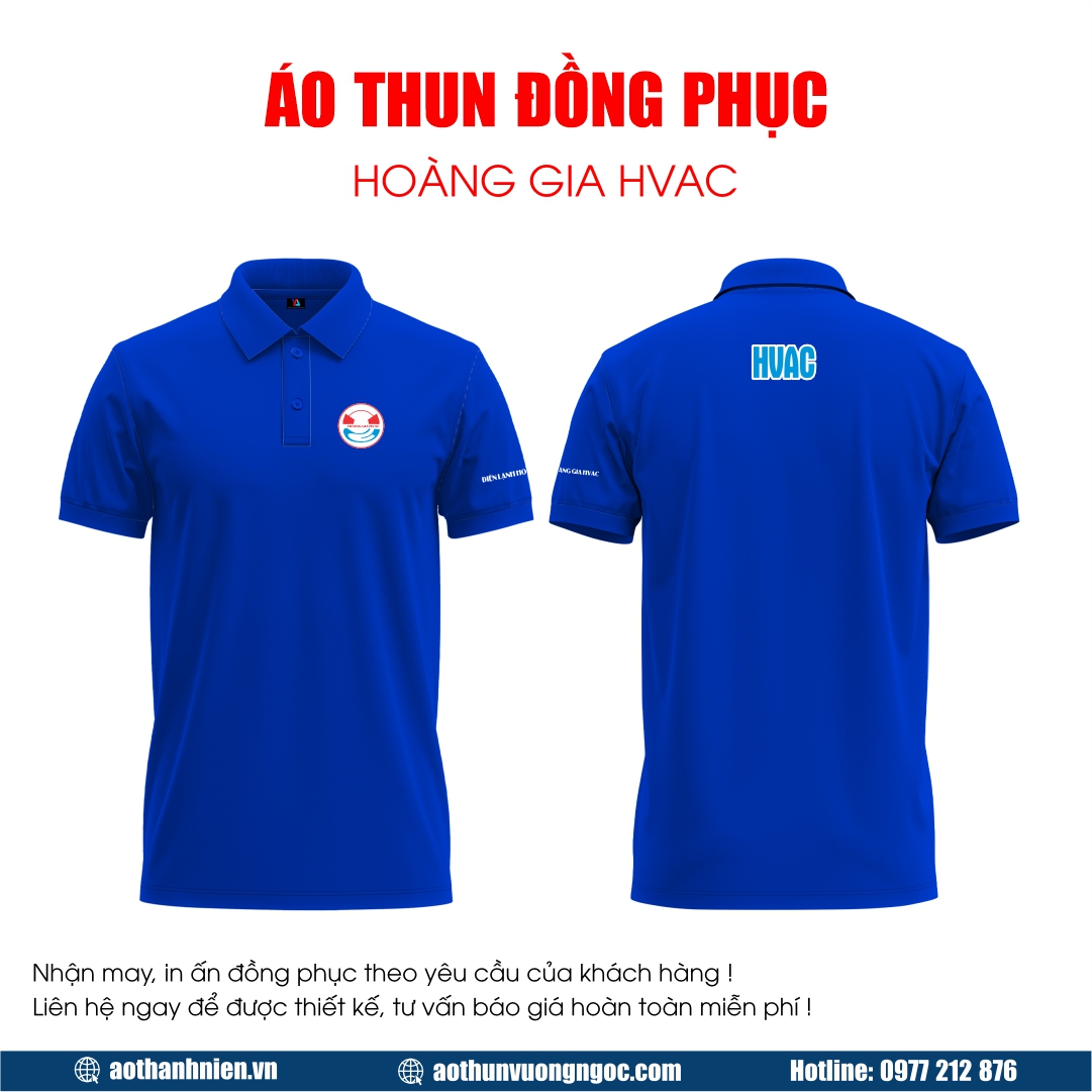 Đồng phục công ty Hoàng Gia HVAC