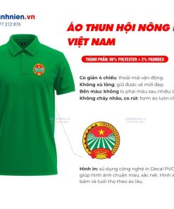 Áo đồng phục hội nông dân đẹp