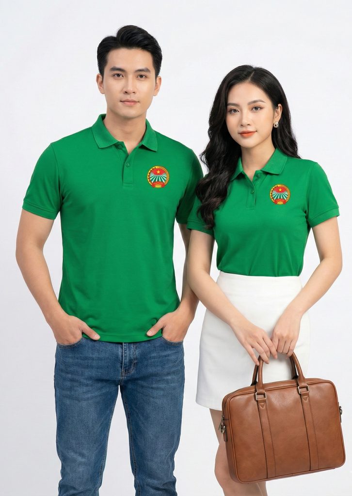 Áo đồng phục hội nông dân đẹp